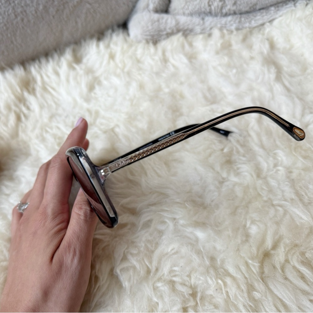 Chloe Grey Gradient Square Sunglasses CH0073SK - Picture 5 of 8